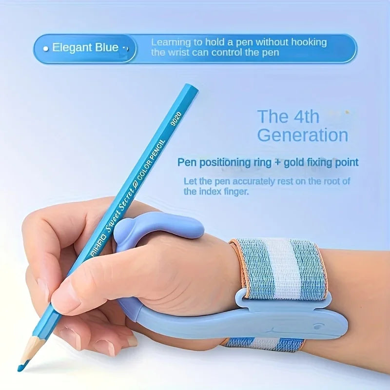 Silicone Wrist Correction Pen Holder – Ergonomic Writing Aid Writing Correction Aid Babs