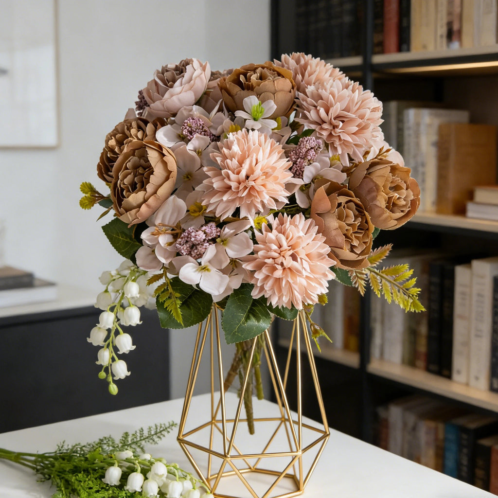 Artificial Silk Chrysanthemum Rose Flowers – Wedding & Home Décor Artificial Silk Flowers Babs