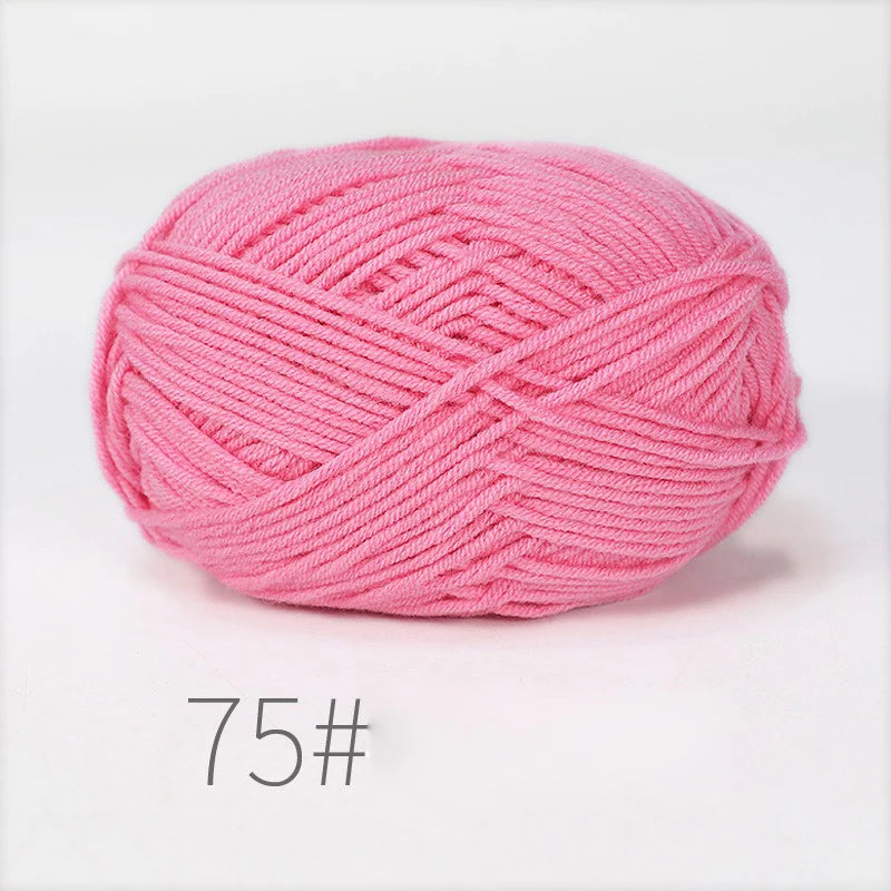 10 Balls 500g Soft Milk Cotton Yarn for Knitting & Crochet