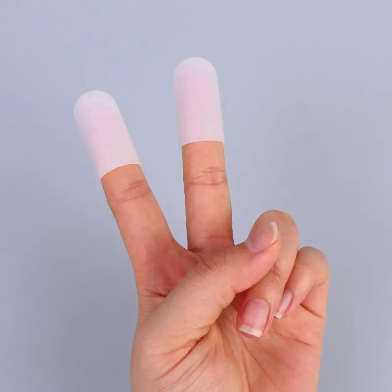 Silicone Finger Protectors Heat Resistant Anti-Slip Cots 5/10 Pcs Silicone Finger Protectors Babs