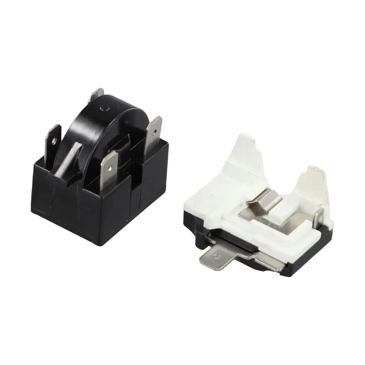 PTC Starter Relay & Overload Protector for Refrigerator 12Ω 1-4 Pin Refrigerator Relay Part Babs