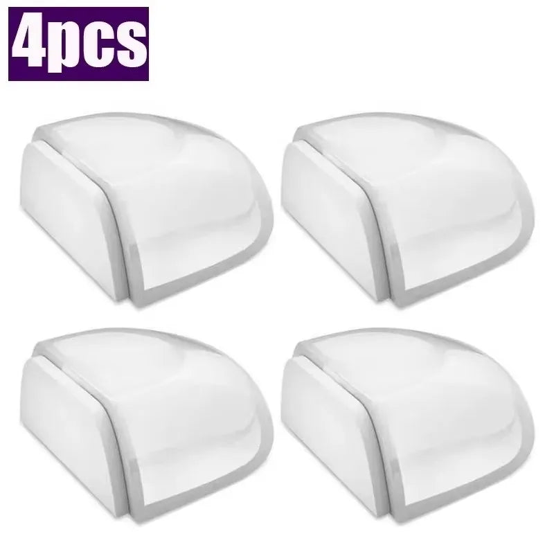 Transparent Self-Adhesive Door Stopper – No-Drill, 1–4 Pack Door Stopper Babs C-4pcs