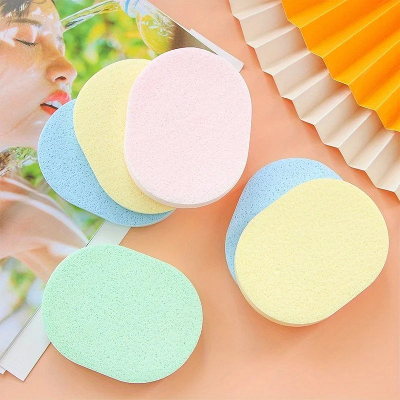 4-Pack Exfoliating Facial Cleansing Sponge Puff – Smooth Skin Facial Cleansing Sponge Babs