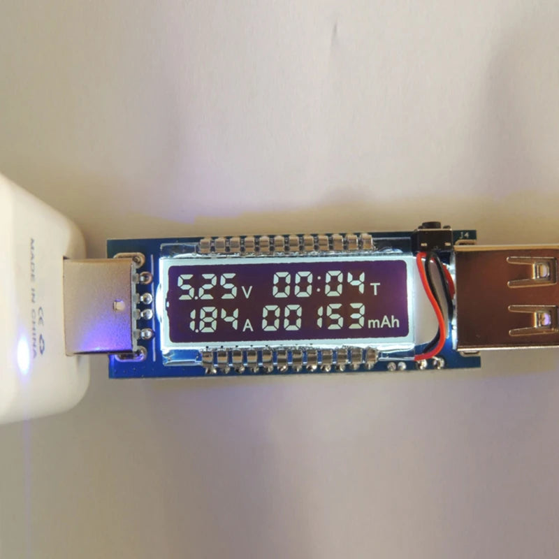 USB Charger Doctor 3-in-1 Voltage & Current Meter Tester USB Power Meter Babs