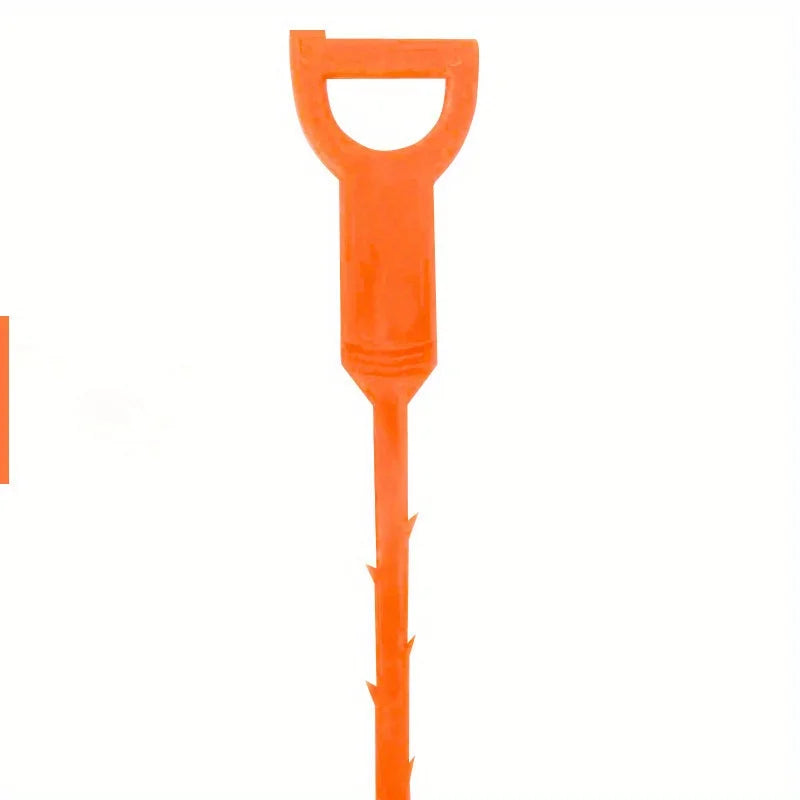 4-Pack Drain Unclogging Rods – Hair & Debris Remover Tool Drain Cleaning Tool Babs