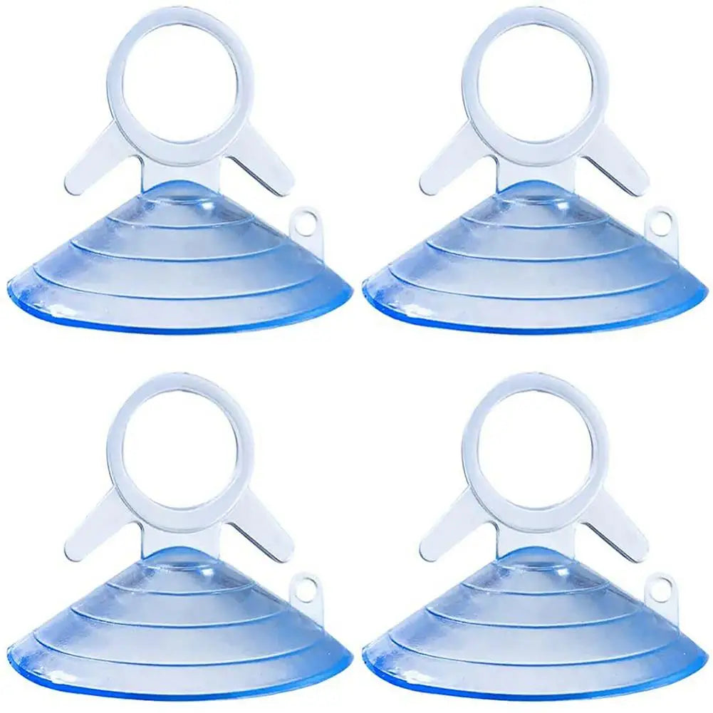 40Pcs 45mm Clear PVC Suction Cups – Heavy-Duty Plastic Suckers Suction Cup Set Babs