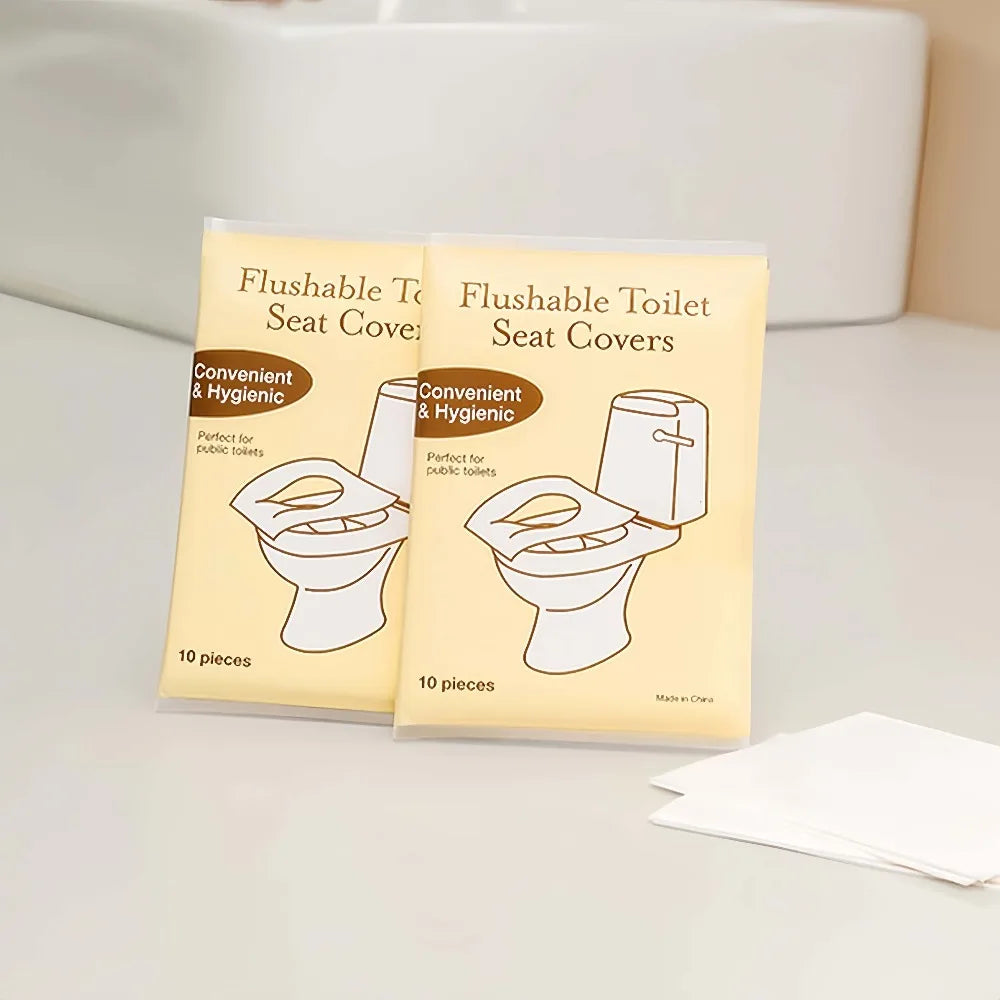 Disposable Toilet Seat Covers – Flushable Travel Liners Toilet Seat Liners Babs