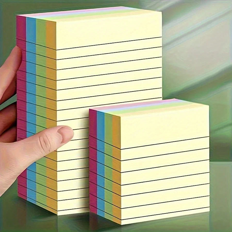 100/200 Sheet Pink Horizontal Note Paper Set – Memo Pads Memo Note Pad Set Babs