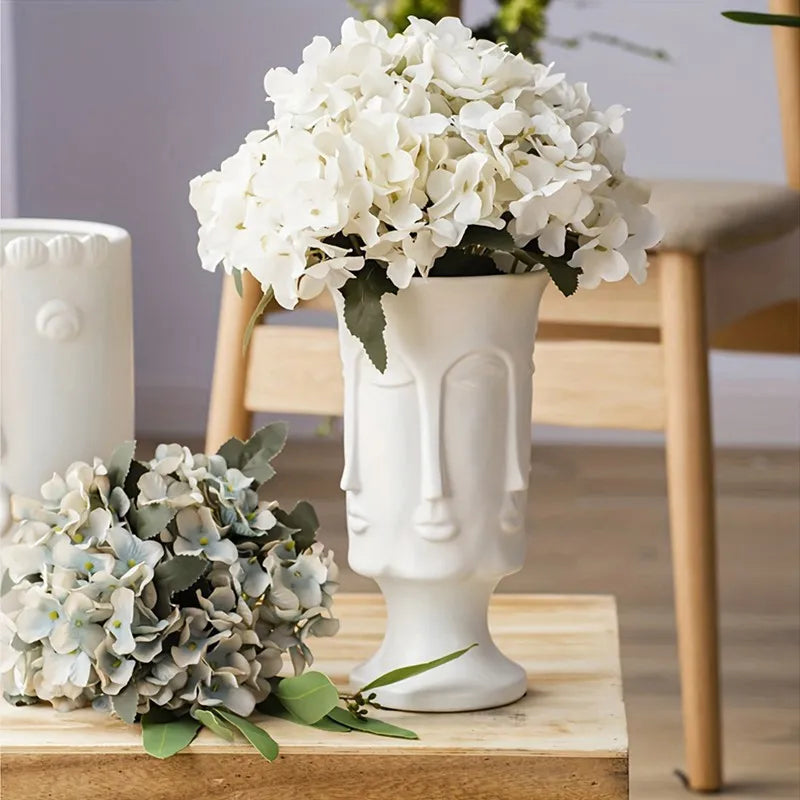 Silk Hydrangea Artificial Flowers – Wedding & Home Décor Artificial Flower Bouquet Babs