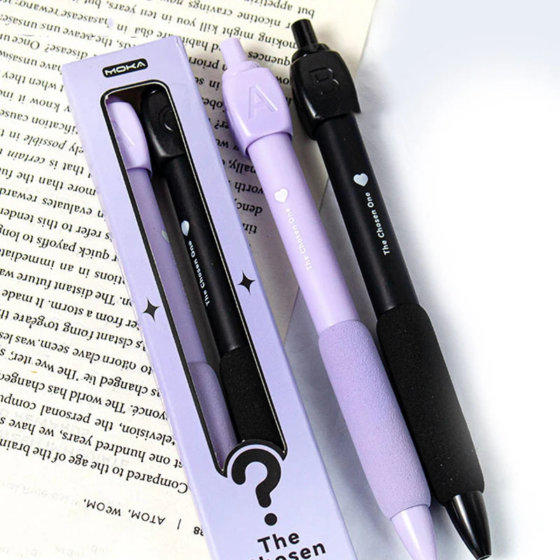 Funny Rotating Answer Gel Pen – Novelty Spinning Student Gift Novelty Gel Pen Babs A2