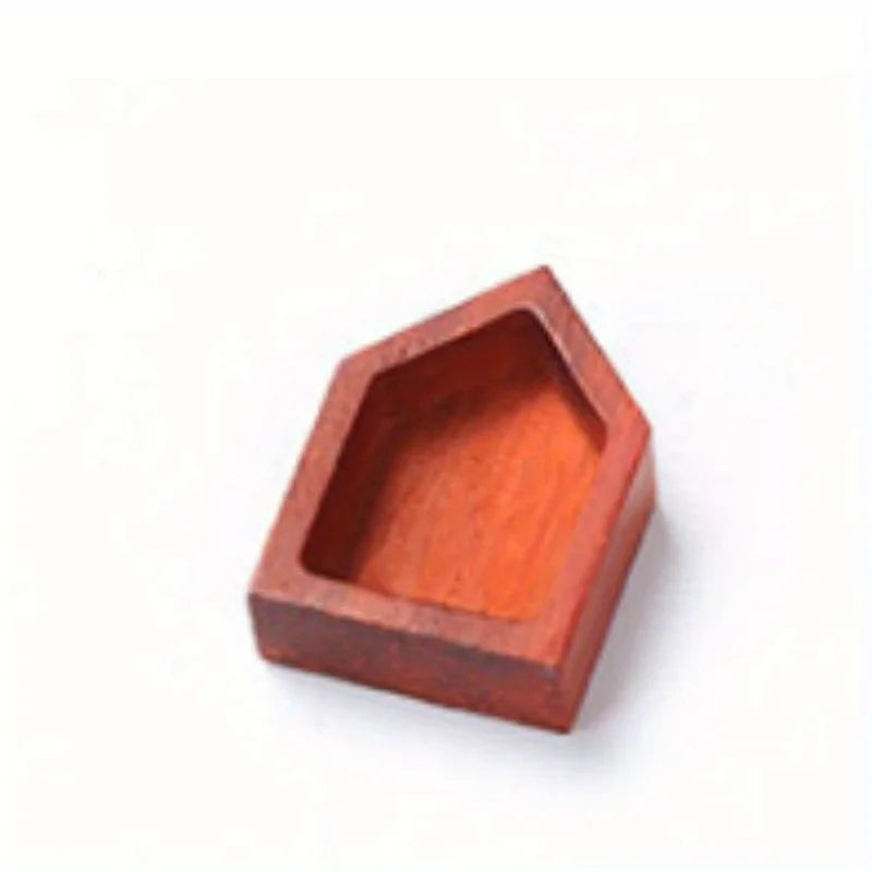3Pcs Red Rosewood DIY Crystal Resin Jewelry Pendant Frames Jewelry Pendant Frame Babs 01