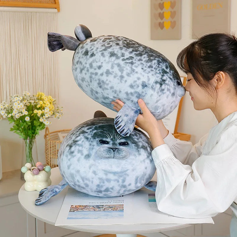 Lifelike Seal Plush Toy – Soft Stuffed Animal & Aquarium Gift Stuffed Animal Plush Babs