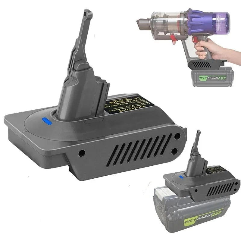 Ryobi 40V to Dyson V7 V8 Battery Adapter – RYO40V7V8 Battery Adapter Babs