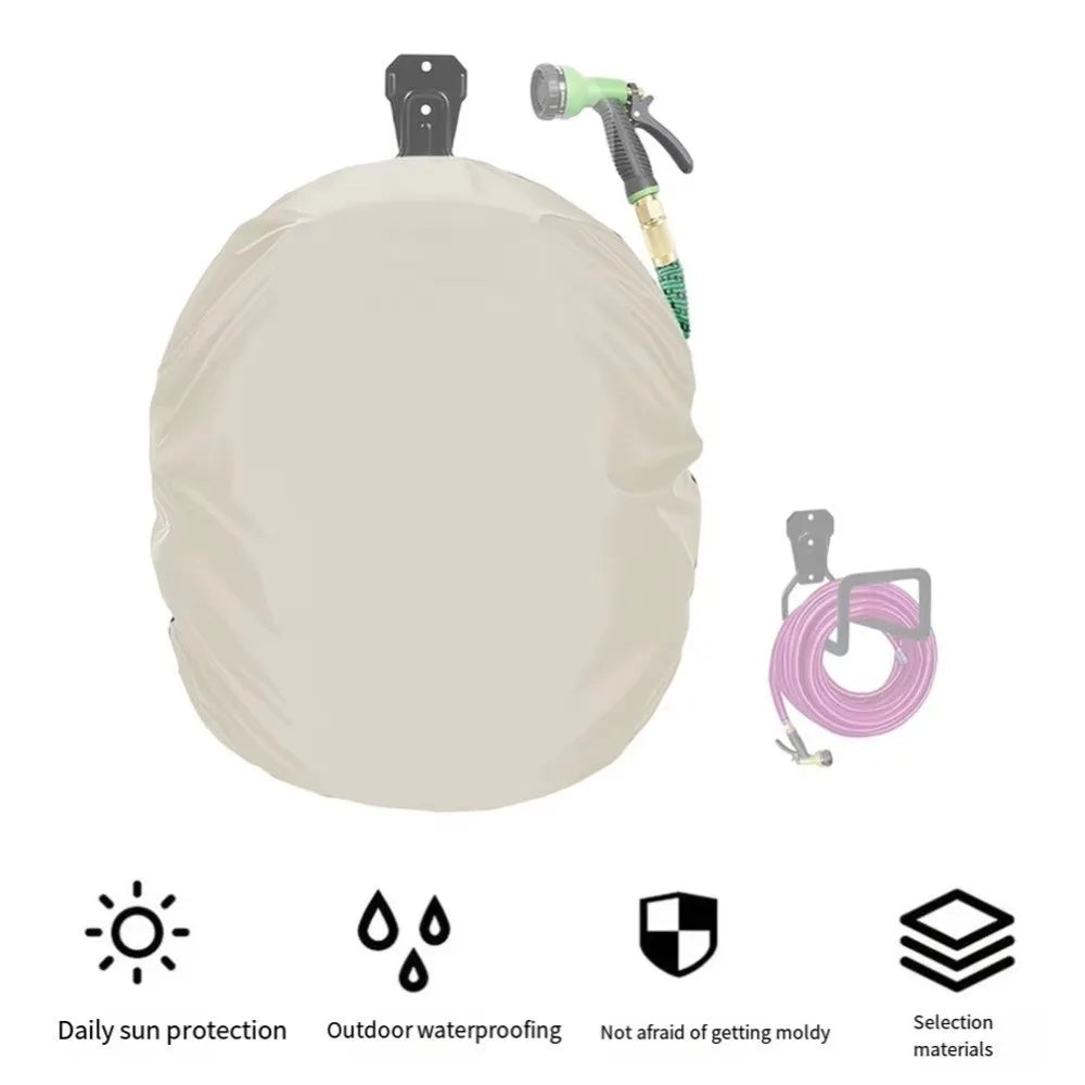 Oxford Fabric Garden Hose Reel Cover – UV & Weather Resistant Hose Reel Cover Babs