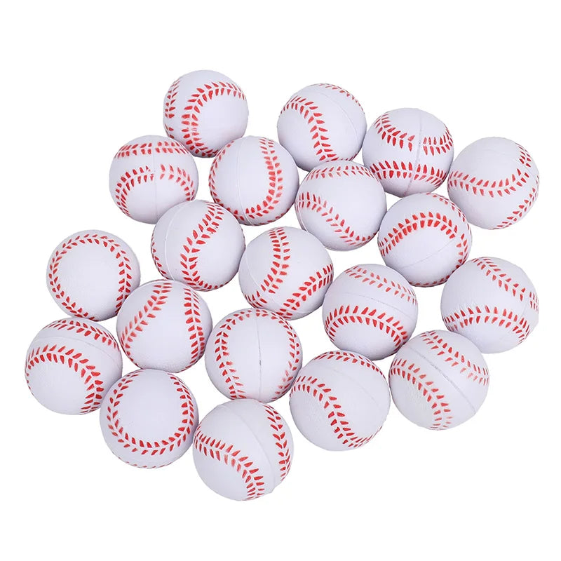 Sports Squeeze Ball Toys 5/10Pcs – Kids Party Favors Squeeze Ball Toy Babs Baseball 5Pcs
