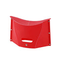 Portable Folding Stool – Plastic Camping & Storage Chair Folding Camping Stool Babs Red
