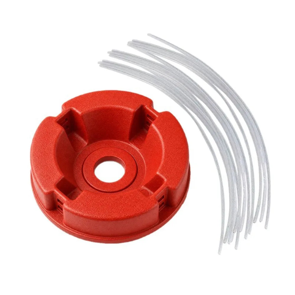 Universal Aluminum Alloy Lawn Mower Cutting Head | Nylon Line Trimmer Cutting Head Babs Red