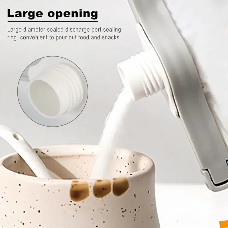 Food Bag Sealing Clips with Screw Cap – Freshness Keeper Food Bag Sealing Clip Babs