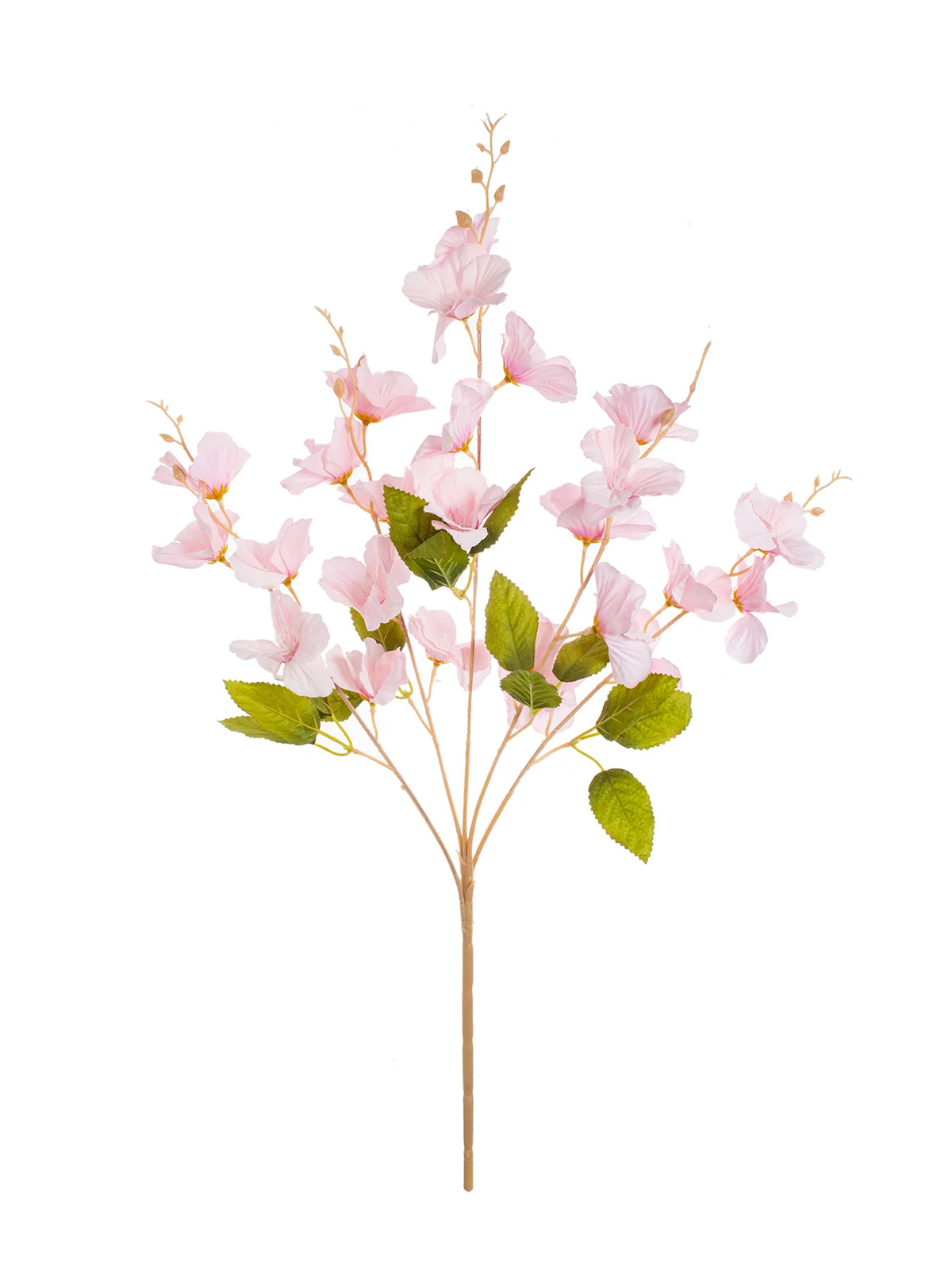 Silk Magnolia Artificial Flower Bouquet – Wedding & Home Decor Artificial Flower Bouquet Babs Pink 1pc
