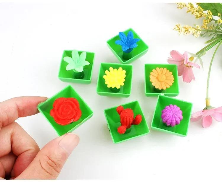 30 Pcs Magic Water Expanding Flower Pot Toys – Party Gift Set Magic Expansion Toys Babs