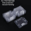CPU Clamshell Tray Box LGA1700 775 115X 1200 | 10/50 Pcs CPU Storage Tray Babs 775 115X 10pcs