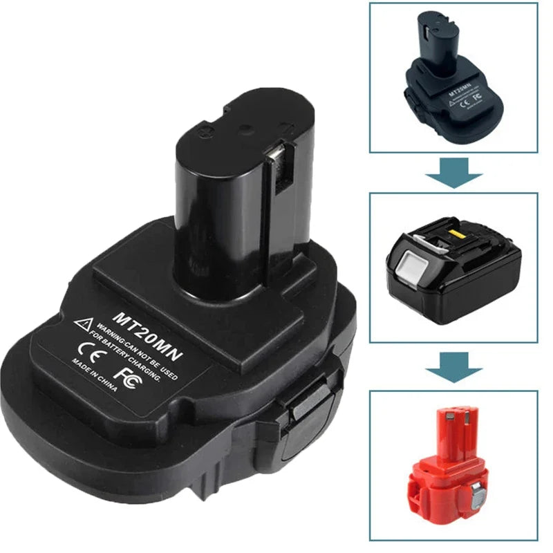 MT20MN Adapter: Makita 18V Li-Ion to NiCd Battery Converter Battery Converter Adapter Babs