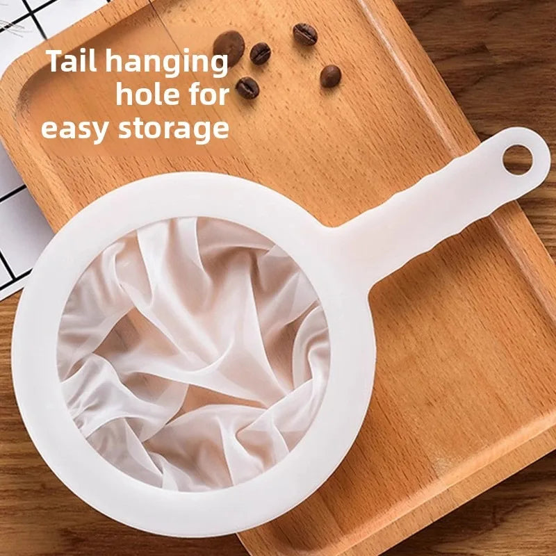 Super Fine Mesh Strainer – Soy Milk, Juice & Pulp Separator Kitchen Mesh Strainer Babs