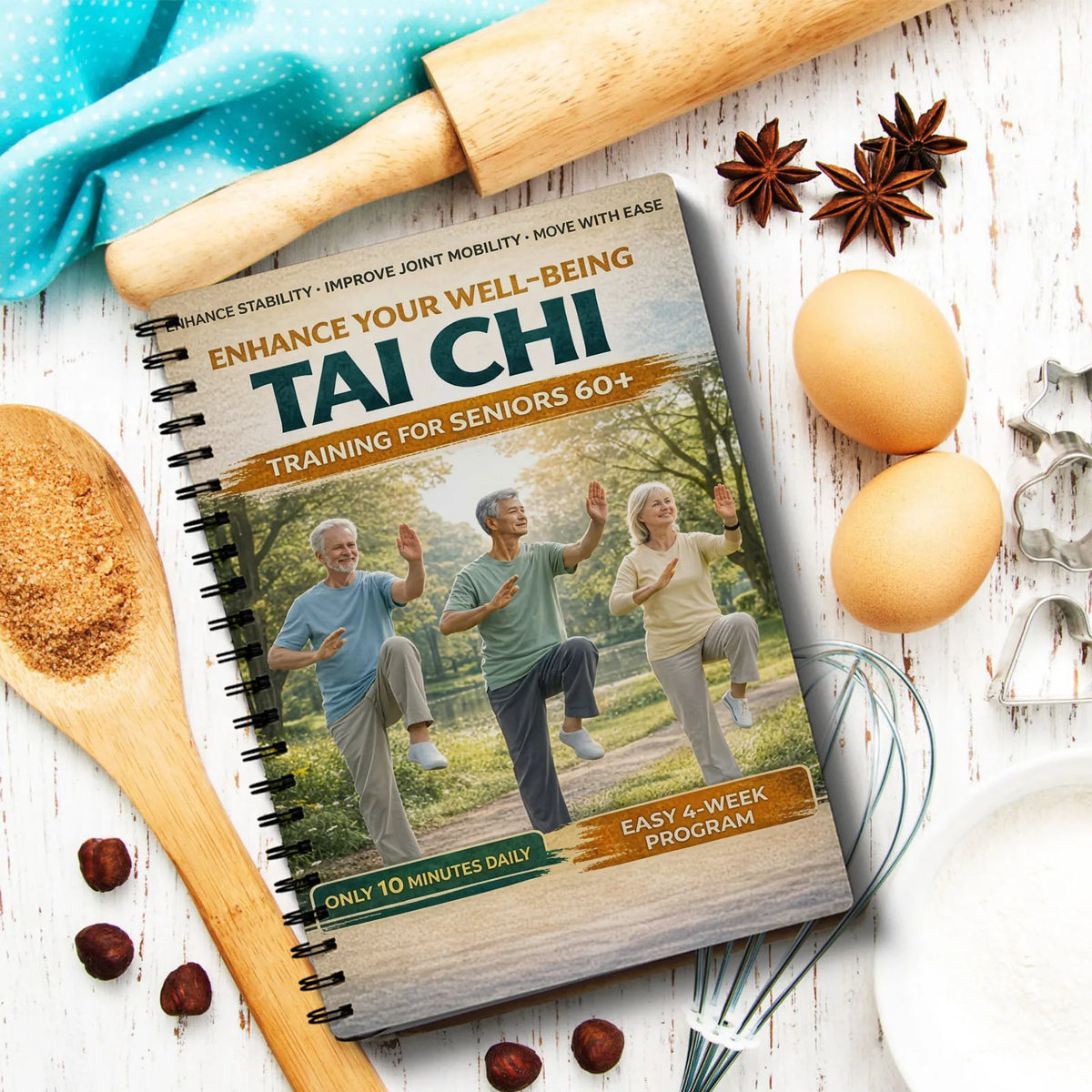 Tai Chi for Seniors – 10-Min Gentle Daily Exercise Guide Fitness Exercise Guide Babs