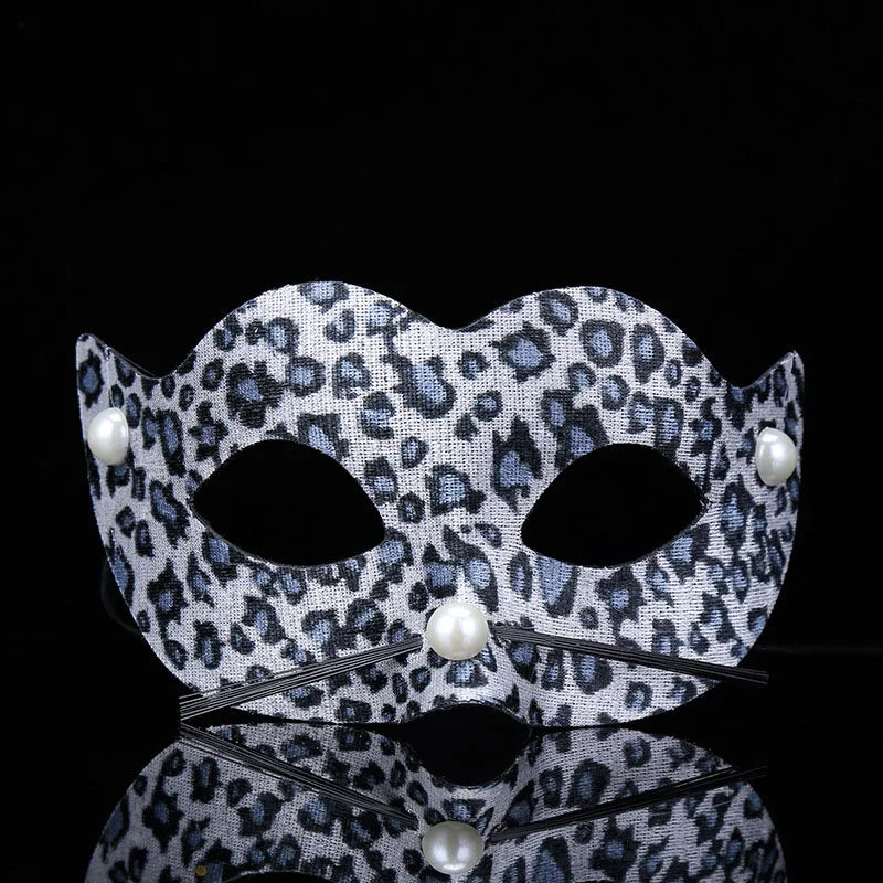 Tiger Leopard Animal Eye Mask – Halloween Cosplay Costume Costume Eye Mask Babs 2