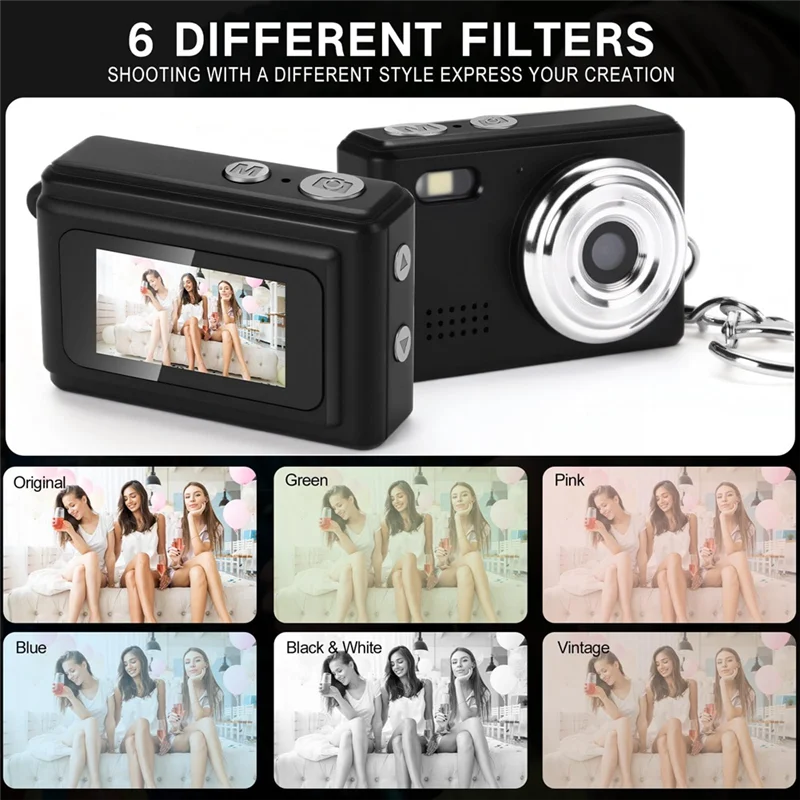1080P Mini Keychain Camera – Portable CCD Digital Camcorder Mini Digital Camera Babs