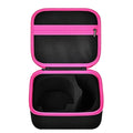 EVA Hard Case for Walker's & Howard Leight Electronic Earmuffs Earmuff Storage Case Babs Red zipper