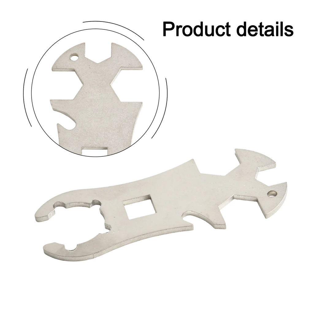 Stainless Steel Gas Bottle Wrench | 13–19mm Portable Tool Gas Cylinder Wrench Babs