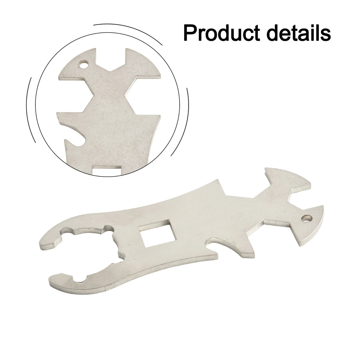 Stainless Steel Gas Bottle Wrench | 13–19mm Portable Tool Gas Cylinder Wrench Babs