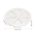 Onigiri Triangle Rice Ball Mould – 6-Cavity Sushi Making Kit Sushi Rice Ball Mould Babs White 1pcs
