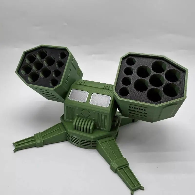 3D Printed Battery Organizer – AA/AAA/18650 Desktop Storage Battery Storage Organizer Babs A5