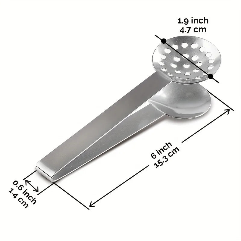 Stainless Steel Tea Bag Squeezer Tongs – Dishwasher Safe Tea Bag Tongs Babs