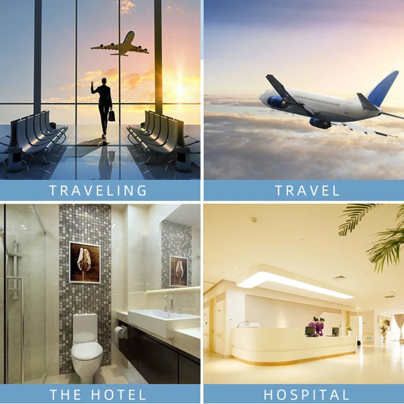 10-Pack Disposable Toilet Seat Covers – Flushable & Travel-Ready Disposable Toilet Cover Babs
