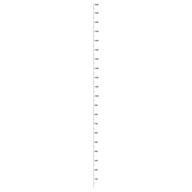2M Kids Height Chart Wall Sticker – Removable & Waterproof Height Chart Sticker Babs