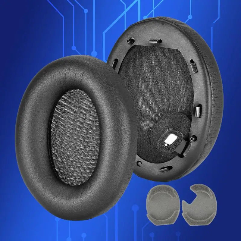 2Pcs Memory Foam Ear Pads for WH-1000XM3 & WH-1000XM4 Headphone Ear Pads Babs