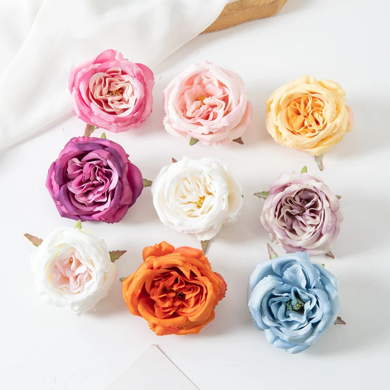 Artificial Silk Peony Flower Heads – Wedding & Home Décor Artificial Flower Heads Babs