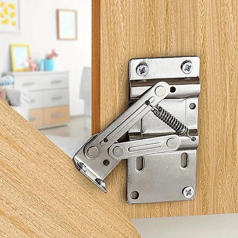 2PCS Self-Close 45° Flip-Down Cabinet Spring Hinges Cabinet Spring Hinges Babs