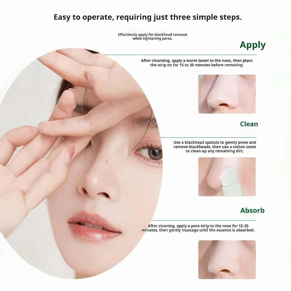 Stainless Steel Blackhead & Pore Cleaner Spatula Tool Facial Cleansing Tool Babs