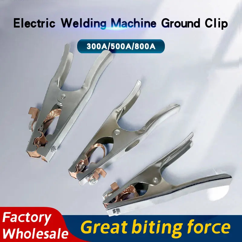Welding Ground Clamp 300A 500A 800A – Copper-Plated Earth Clip Welding Ground Clamp Babs