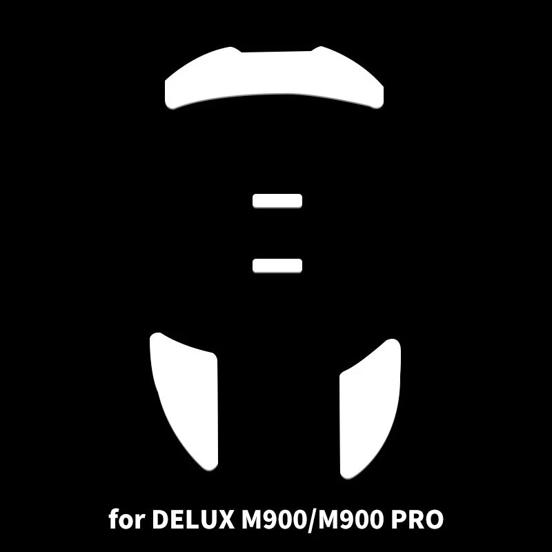 Mouse Feet Stickers for DELUX M900/M900 Pro | Non-Slip Skates Mouse Feet Stickers Babs