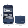 Waterproof Hanging Toiletry Bag – Travel Organizer for Men & Women Hanging Toiletry Bag Babs Blue