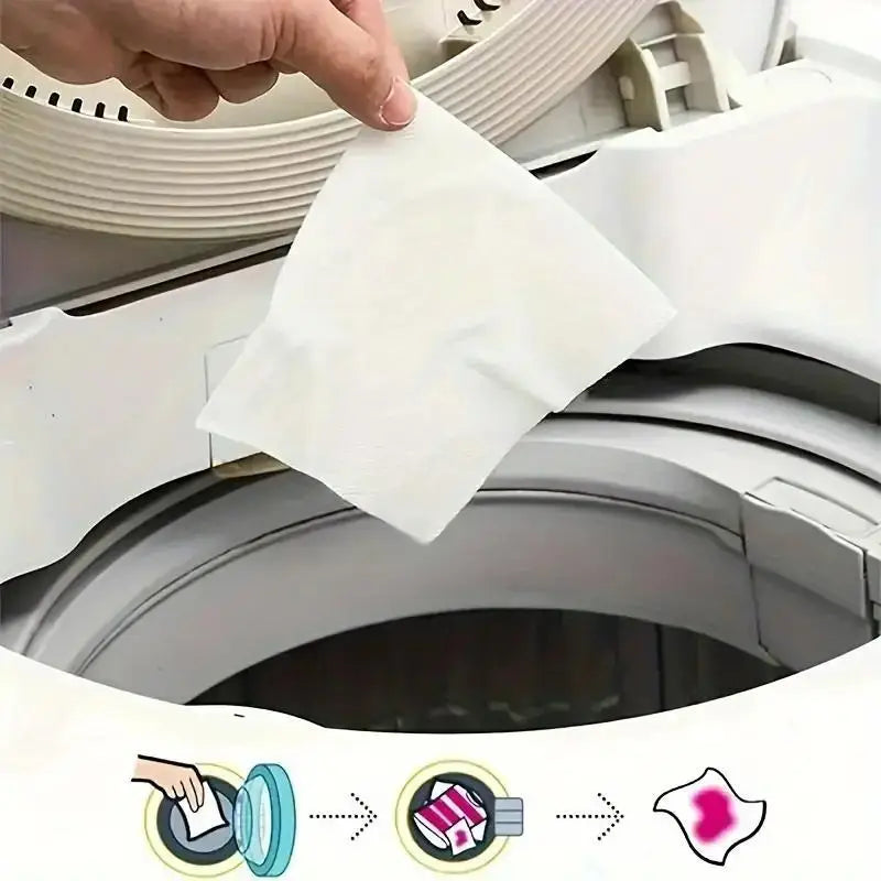 Color Catcher Laundry Sheets – Anti Color Run & Dye Trapping Color Catcher Sheets Babs 50pcs