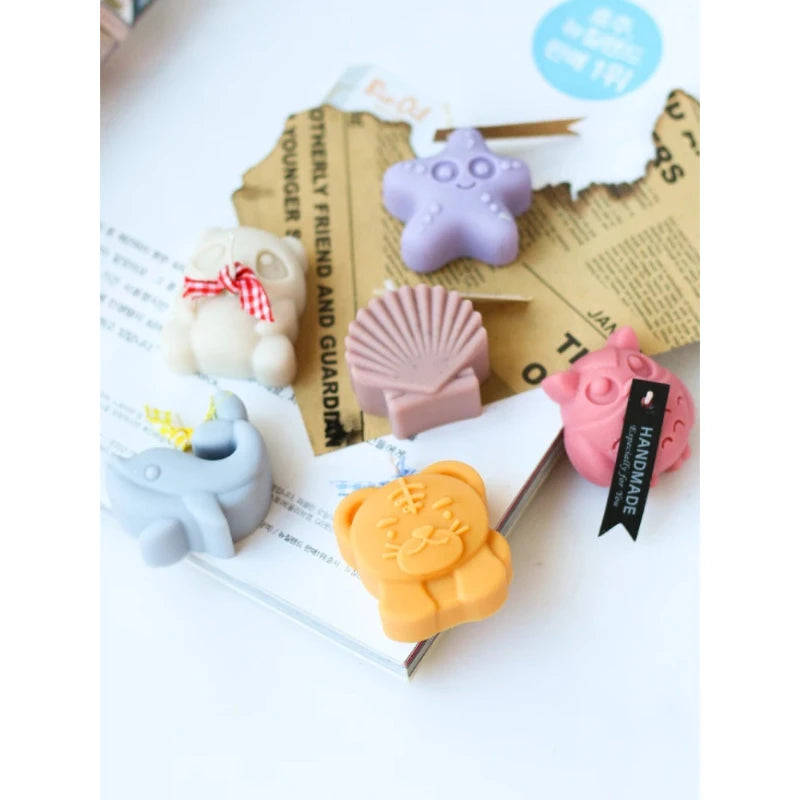 Cute Zoo Silicone Mold – DIY Soap, Gypsum & Resin Craft Silicone Craft Mold Babs