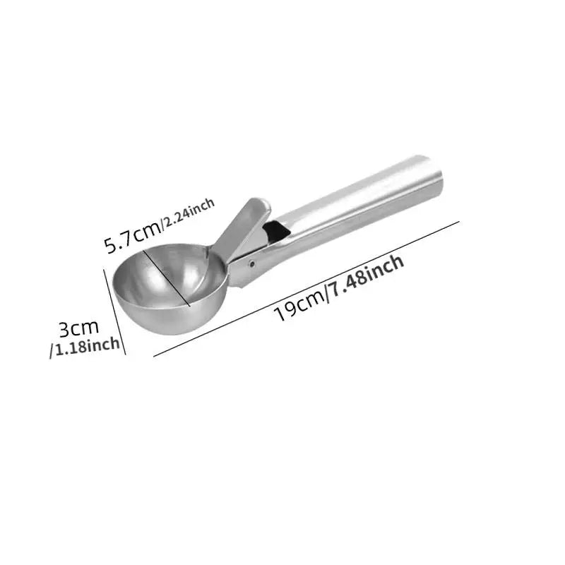Stainless Steel Ice Cream Scoop & Watermelon Fruit Baller Ice Cream Scoop Babs 2