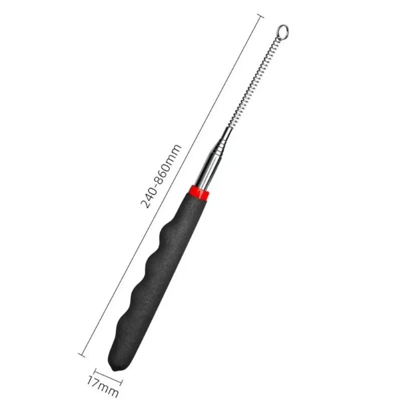 HOMEFISH Retractable Cat Wand Toy – Interactive, 86cm Interactive Cat Toy Babs