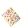 3D Mini Alphabet Silicone Mold – Chocolate, Candy & Clay Silicone Baking Mold Babs 1pc
